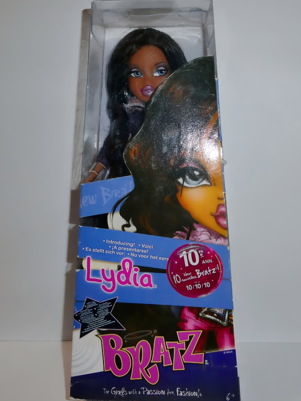 Bratz 10th Anniversary Lydia (2010) – RARE NIB|NRFB